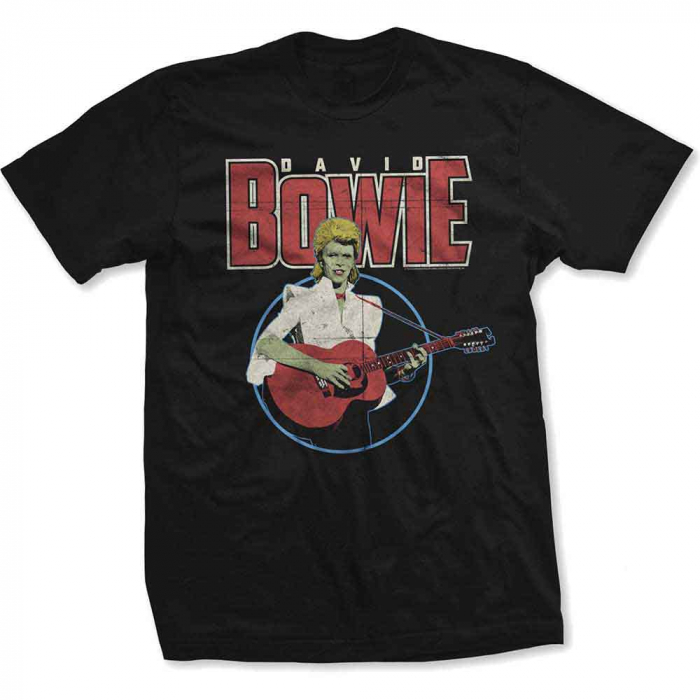 David Bowie Unisex T-Shirt: Acoustic Bootleg [1]