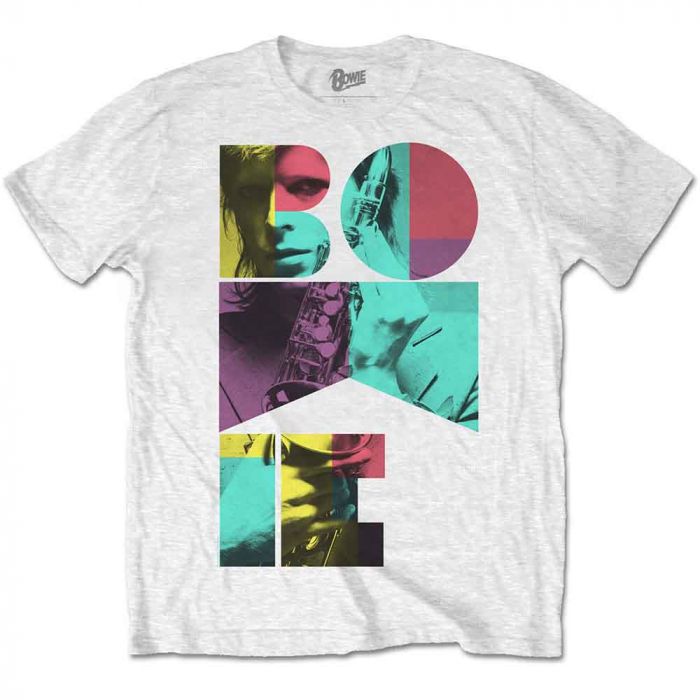 David Bowie Unisex T-Shirt: Colour Sax [1]
