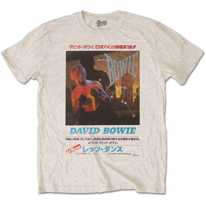 David Bowie Unisex T-Shirt: Japanese Text [1]