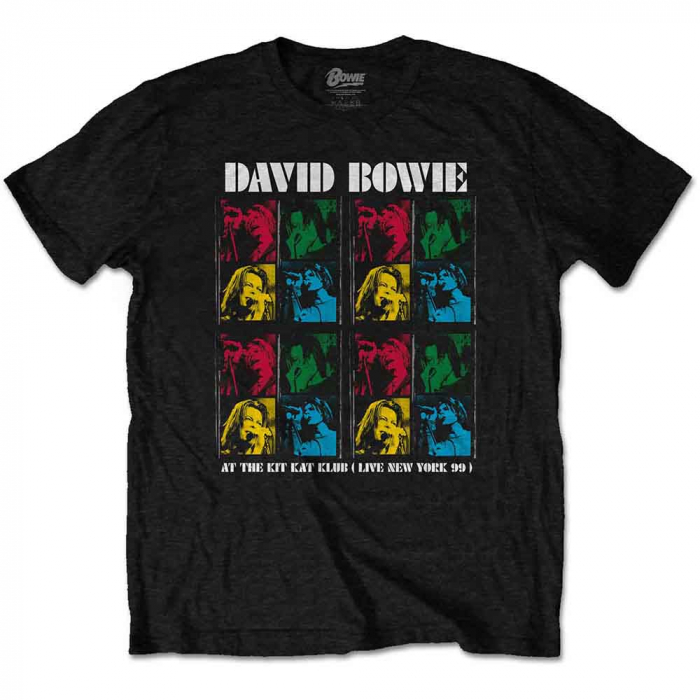 David Bowie Unisex T-Shirt: Kit Kat Klub [1]