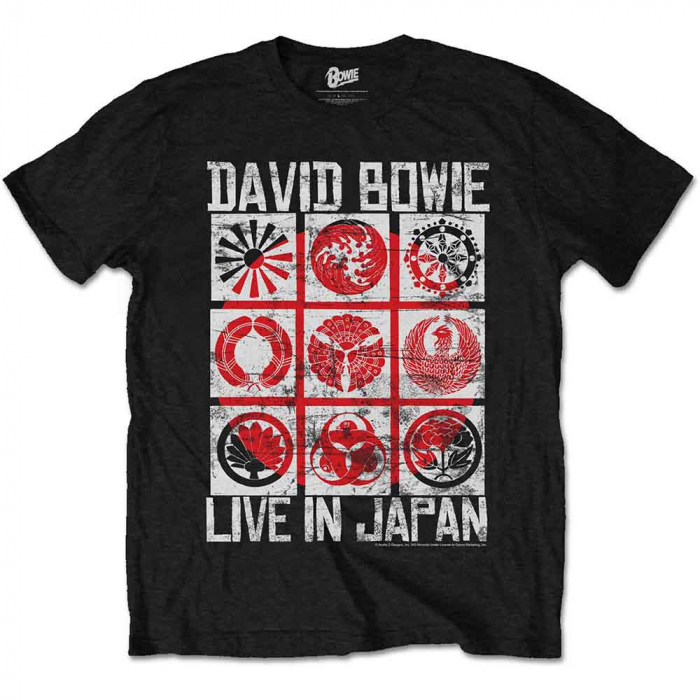 David Bowie Unisex T-Shirt: Live in Japan [1]