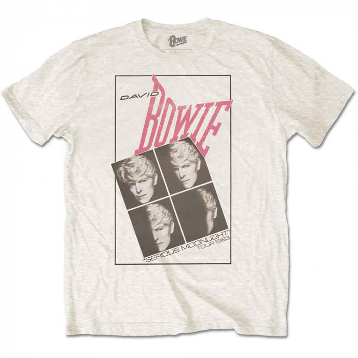 David Bowie Unisex T-Shirt: Serious Moonlight [1]
