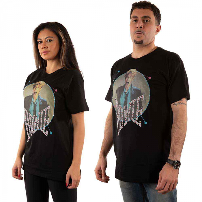 David Bowie Unisex T-Shirt: Vintage '83 (Embellished) [1]