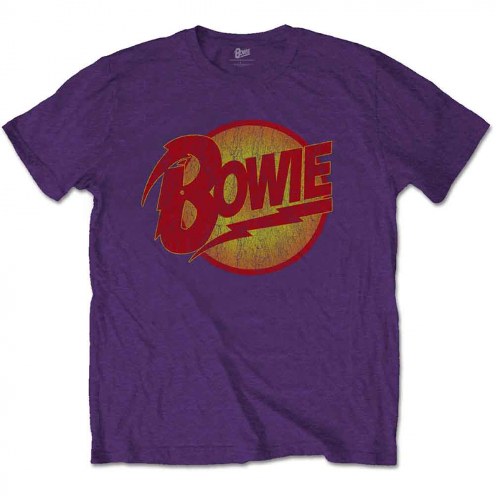 David Bowie Unisex T-Shirt: Vintage Diamond Dogs Logo [1]