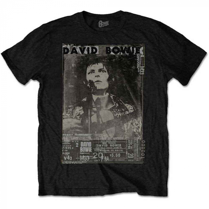 David Bowie Unisex T-Shirt: Ziggy [1]