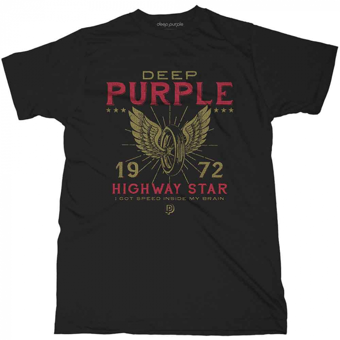 Deep Purple Unisex T-Shirt: Highway Star [1]