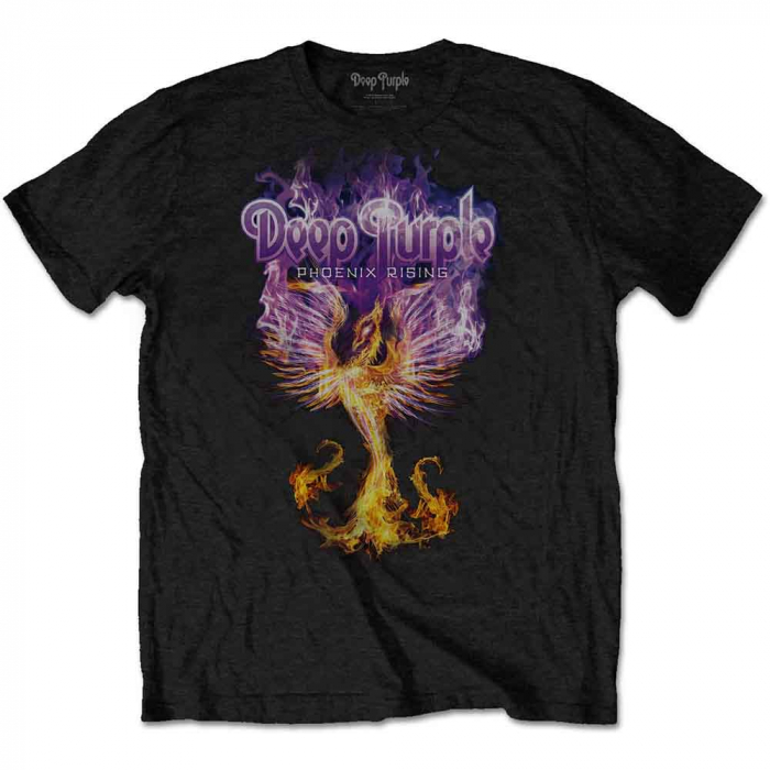 Deep Purple Unisex T-Shirt: Pheonix Rising [1]