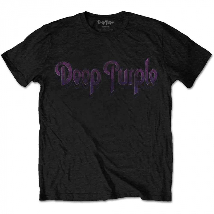 Deep Purple Unisex T-Shirt: Vintage Logo [1]