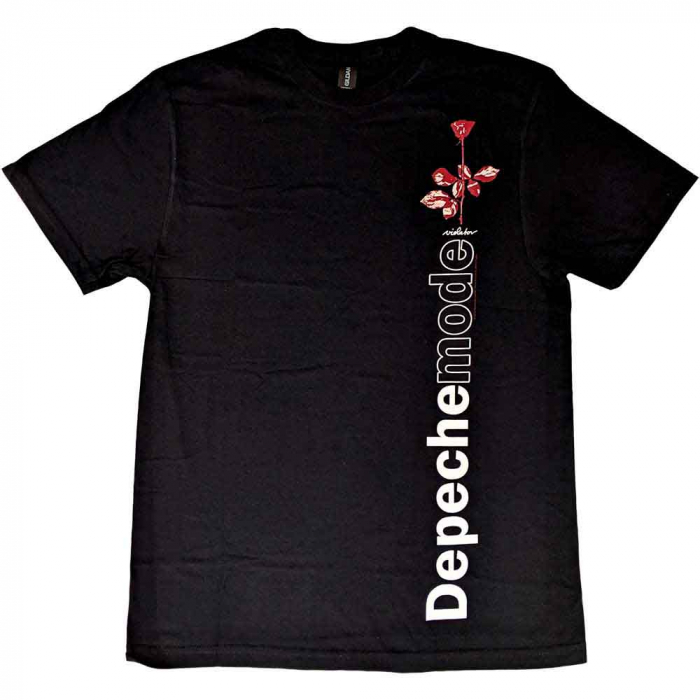 Depeche Mode Unisex T-Shirt: Violator Side Rose [1]
