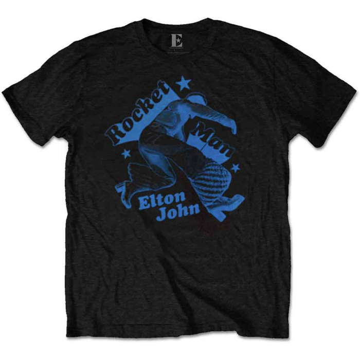 Elton John Unisex T-Shirt: Rocketman Jump [1]