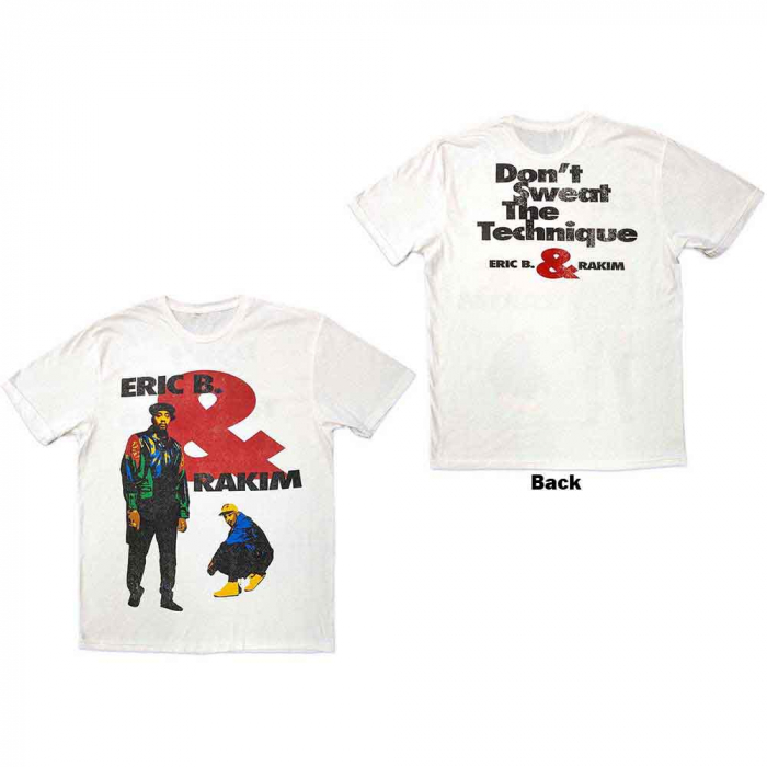 Eric B. & Rakim Unisex T-Shirt: Don't Sweat (Back Print) [1]
