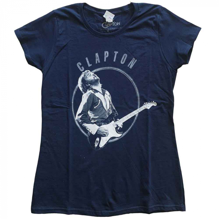 Eric Clapton Ladies T-Shirt: Vintage Photo [1]