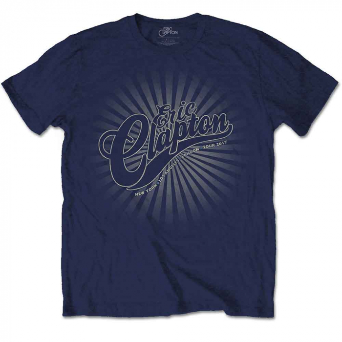 Eric Clapton Unisex T-Shirt: Logo Rays [1]