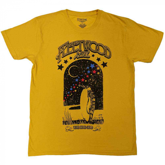 Fleetwood Mac Unisex T-Shirt: Tour 2018 - 2019 Penguin [1]