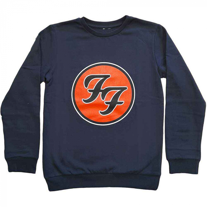 Foo Fighters Kids Sweatshirt: FF Logo  (7-8 Years) [1]