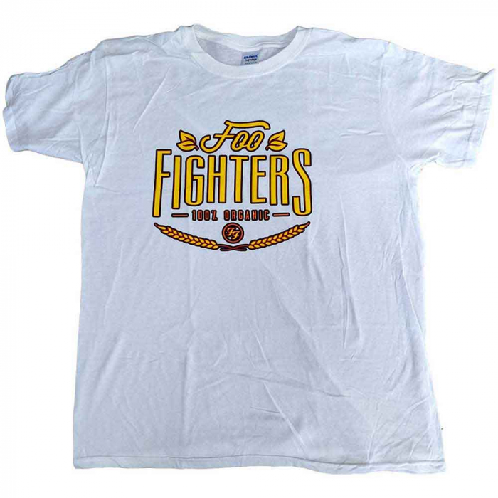 Foo Fighters Unisex T-Shirt: 100% Organic (Ex-Tour) [1]