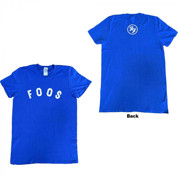 Foo Fighters Unisex T-Shirt: Foos Logo (Ex-Tour & Back Print) [1]
