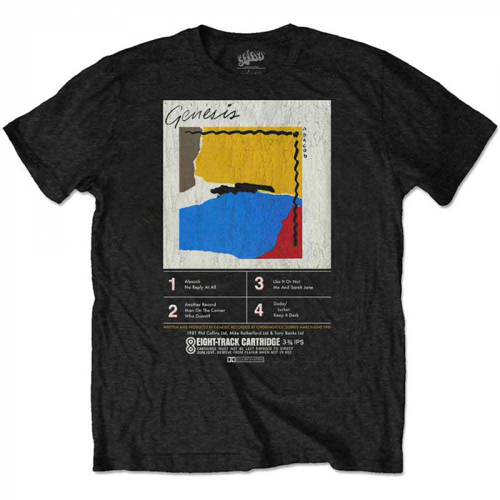 Genesis Unisex T-Shirt: ABACAB 8-Track [1]