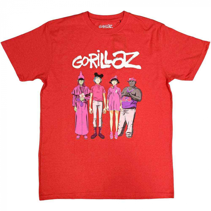 Gorillaz Unisex T-Shirt: Cracker Island Standing Group [1]