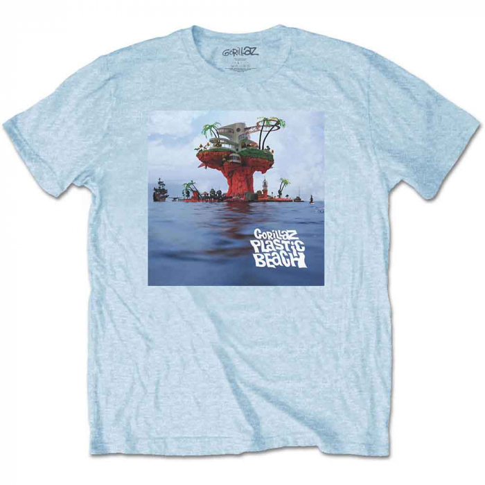 Gorillaz Unisex T-Shirt: Plastic Beach [1]