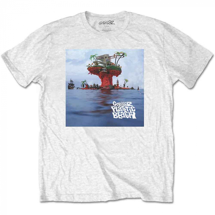 Gorillaz Unisex T-Shirt: Plastic Beach [1]