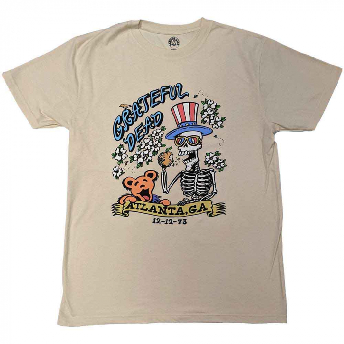 Grateful Dead Unisex T-Shirt: Atlanta Flowers [1]