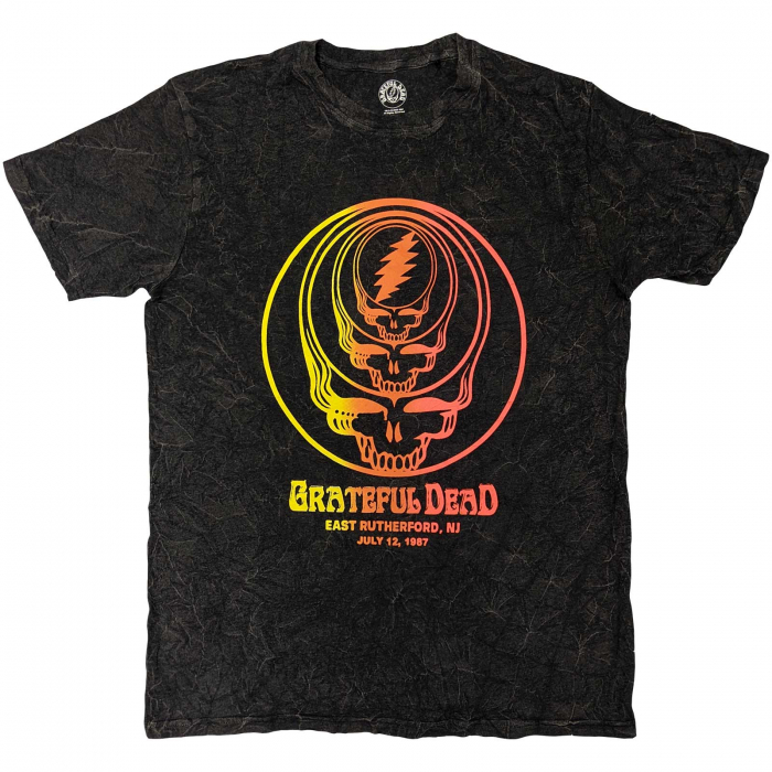 Grateful Dead Unisex T-Shirt: Concentric Skulls (Wash Collection) [1]