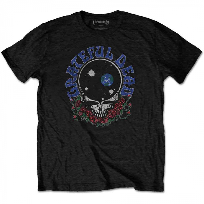 Grateful Dead Unisex T-Shirt: Space Your Face & Logo [1]