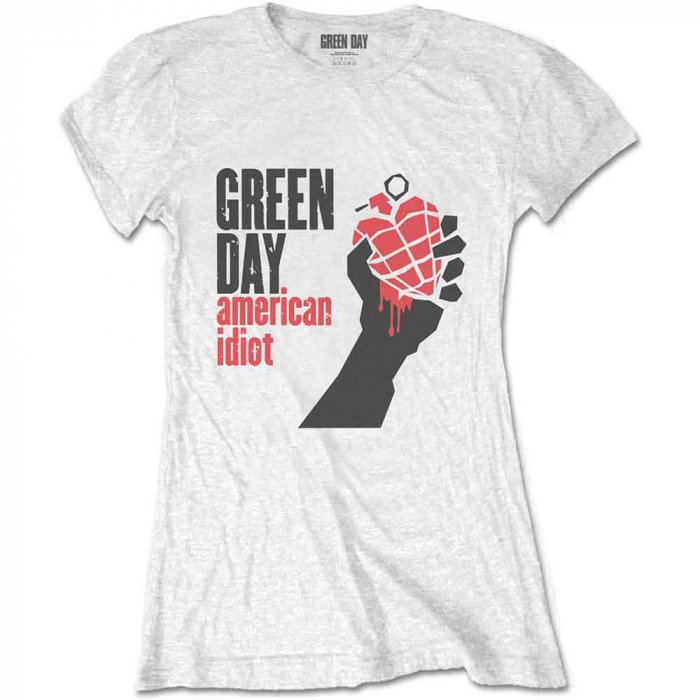 Green Day Ladies T-Shirt: American Idiot [1]