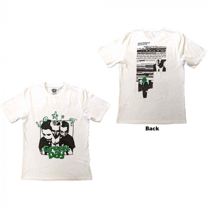 Green Day Unisex T-Shirt: Good Riddance (Back Print) [1]