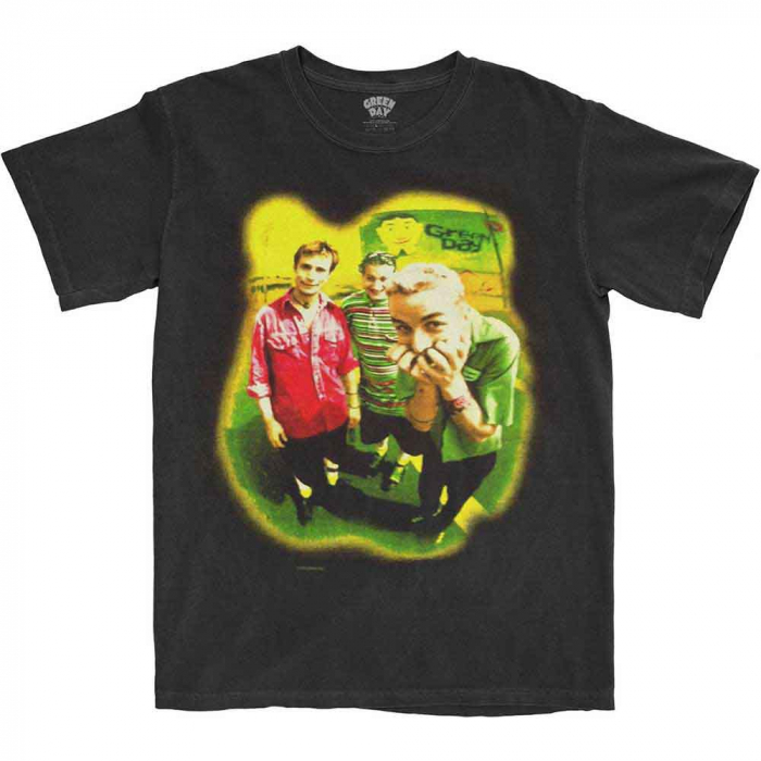 Green Day Unisex T-Shirt: Neon Photo [1]