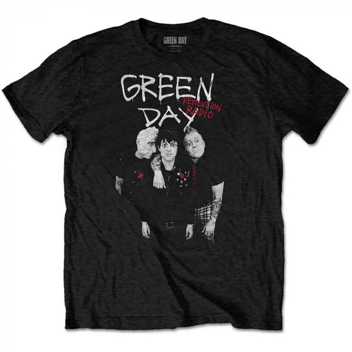 Green Day Unisex T-Shirt: Red Hot [1]