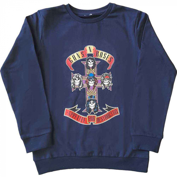 Guns N' Roses Kids Sweatshirt: Appetite for Destruction (7-8 Years) [1]