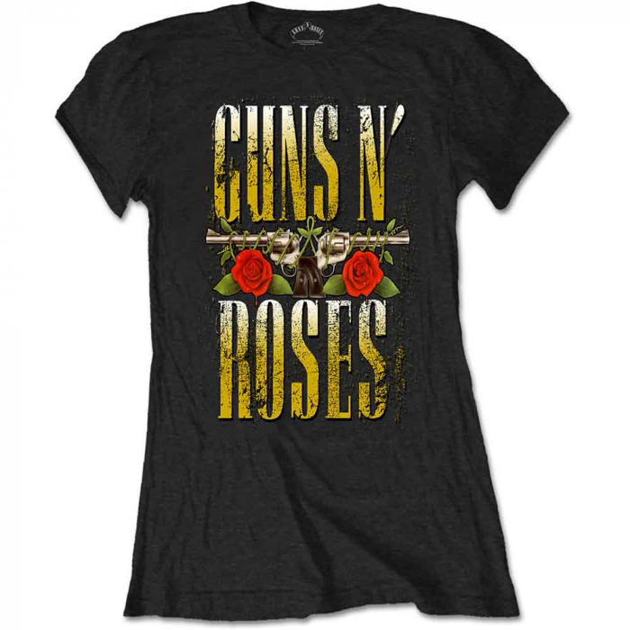 Guns N' Roses Ladies T-Shirt: Big Guns [1]