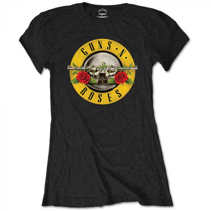 Guns N' Roses Ladies T-Shirt: Classic Logo (Retail Pack) [1]