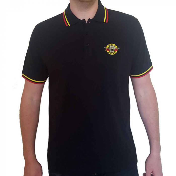 Guns N' Roses Unisex Polo Shirt: Classic Logo [1]