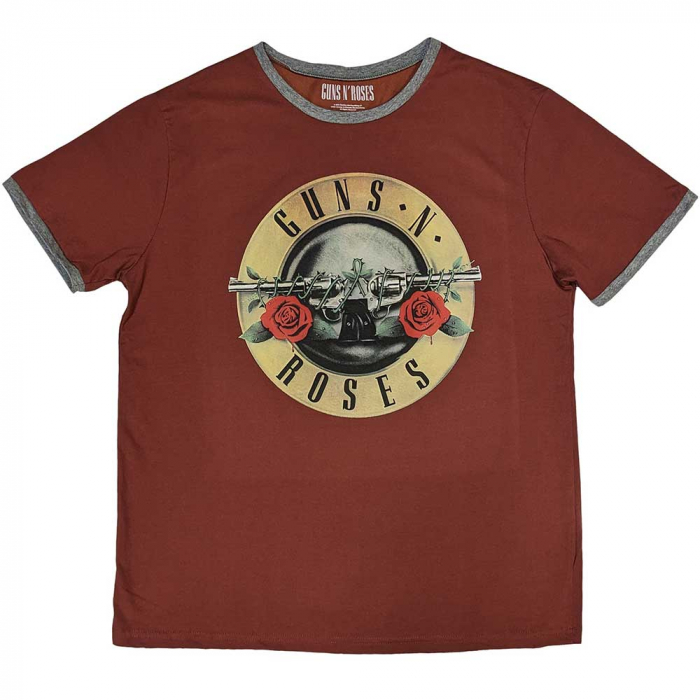 Guns N' Roses Unisex Ringer T-Shirt: Classic Logo [1]