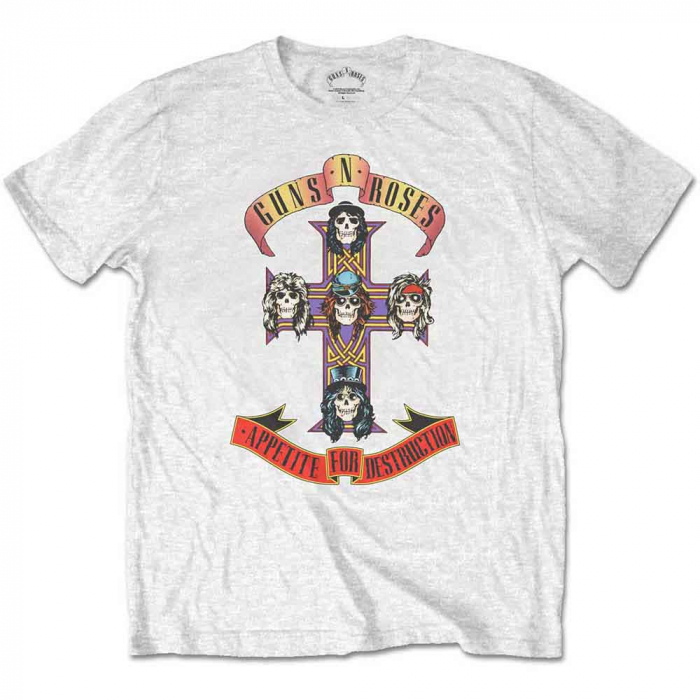 Guns N' Roses Unisex T-Shirt: Appetite for Destruction (Retail Pack) [1]
