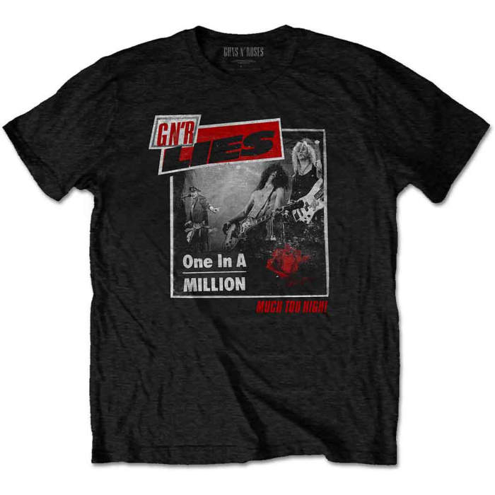 Guns N' Roses Unisex T-Shirt: One in a Million [1]