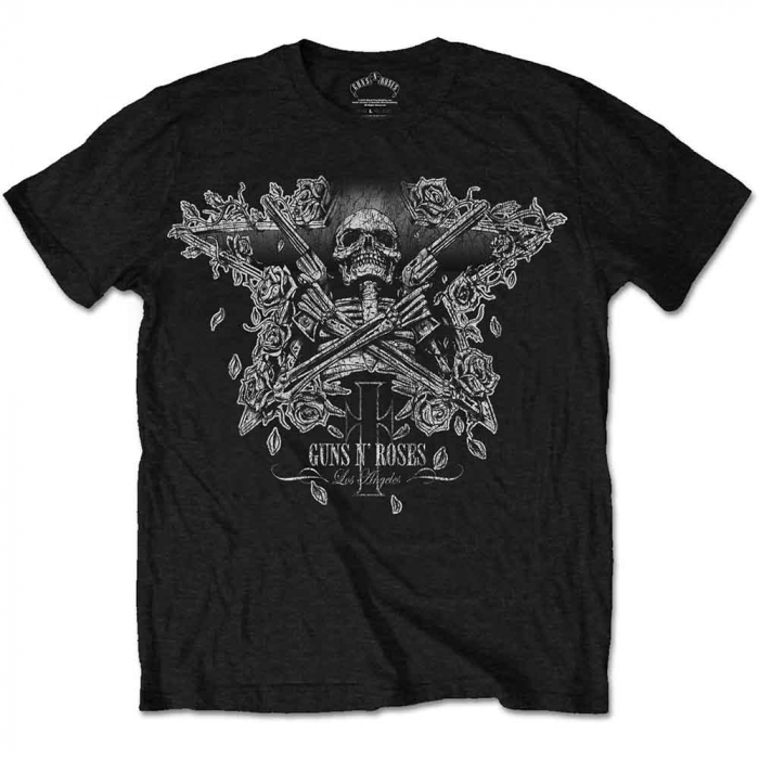 Guns N' Roses Unisex T-Shirt: Skeleton Guns [1]