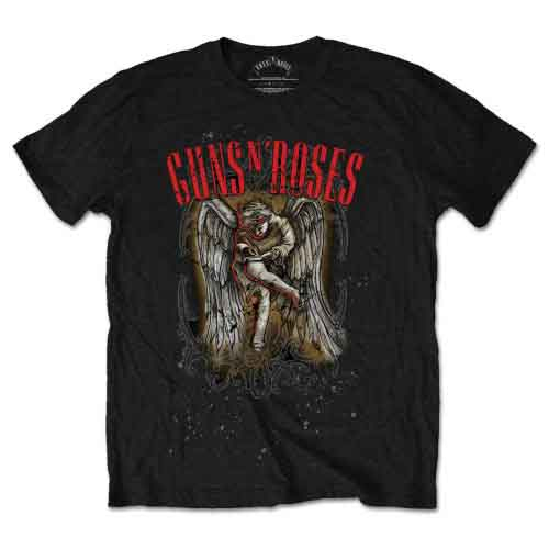 Guns N' Roses Unisex T-Shirt: Sketched Cherub [1]