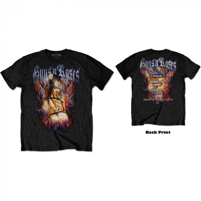 Guns N' Roses Unisex T-Shirt: Torso (Back Print) [1]