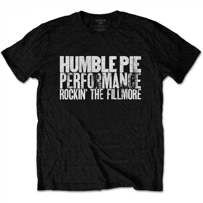 Humble Pie Unisex T-Shirt: Rockin The Fillmore [1]