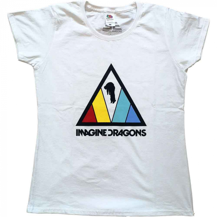 Imagine Dragons Ladies T-Shirt: Triangle Logo [1]