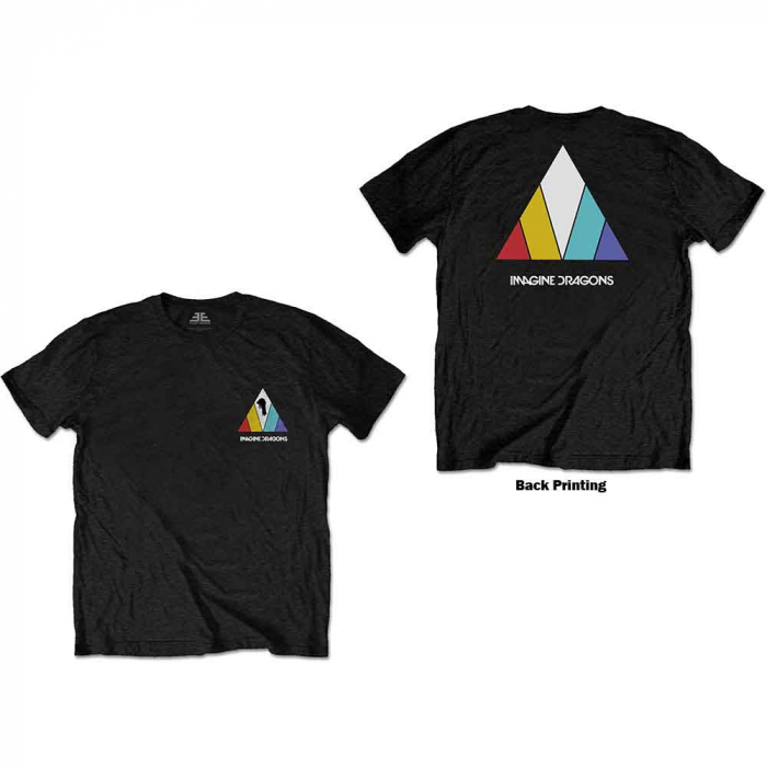 Imagine Dragons Unisex T-Shirt: Evolve Logo (Back Print) [1]