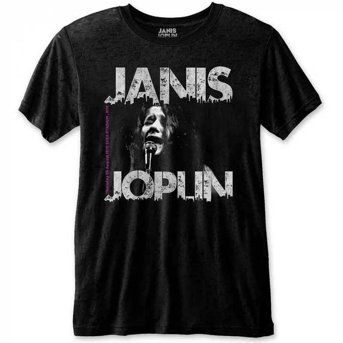 Janis Joplin Unisex T-Shirt: Shea '70 (Eco-Friendly) [1]