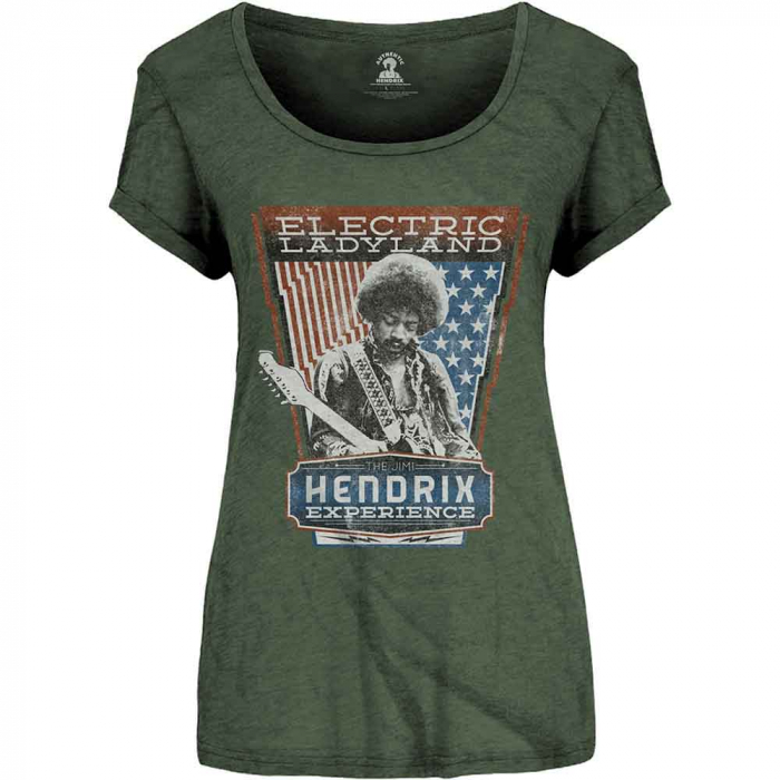 Jimi Hendrix Ladies T-Shirt: Electric Ladyland [1]