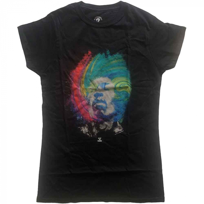 Jimi Hendrix Ladies T-Shirt: Galaxy [1]