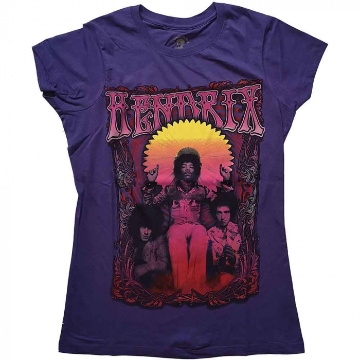 Jimi Hendrix Ladies T-Shirt: Karl Ferris Wheel [1]