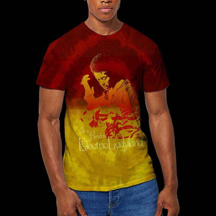 Jimi Hendrix Unisex T-Shirt: Electric Ladyland (Wash Collection) [1]